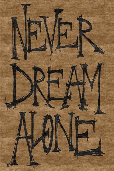 never dream