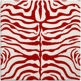 Flatten Zebra Rug