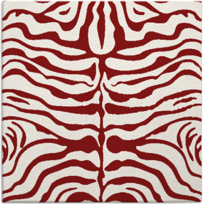 flatten zebra rug - item 274916