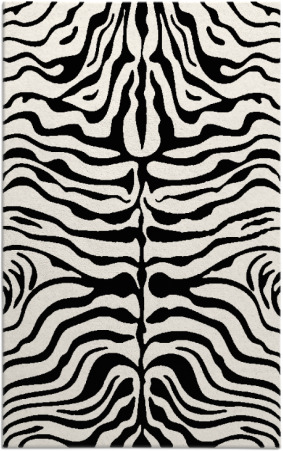 Flatten Zebra Rug