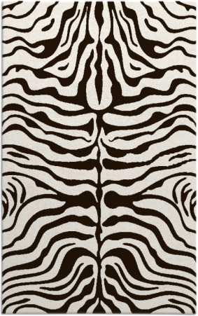 Flatten Zebra Rug