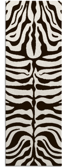 Flatten Zebra Rug