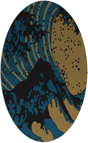 Midnight Surf Rug