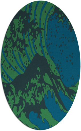 Midnight Surf Rug